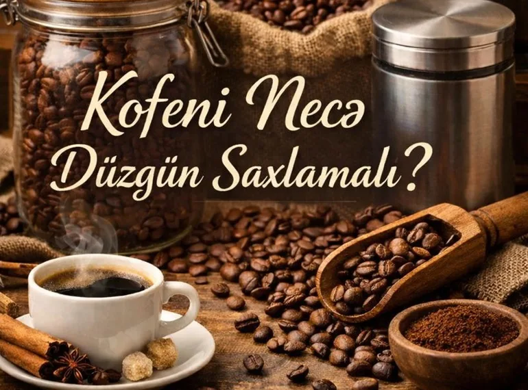 Qəhvənin saxlanması